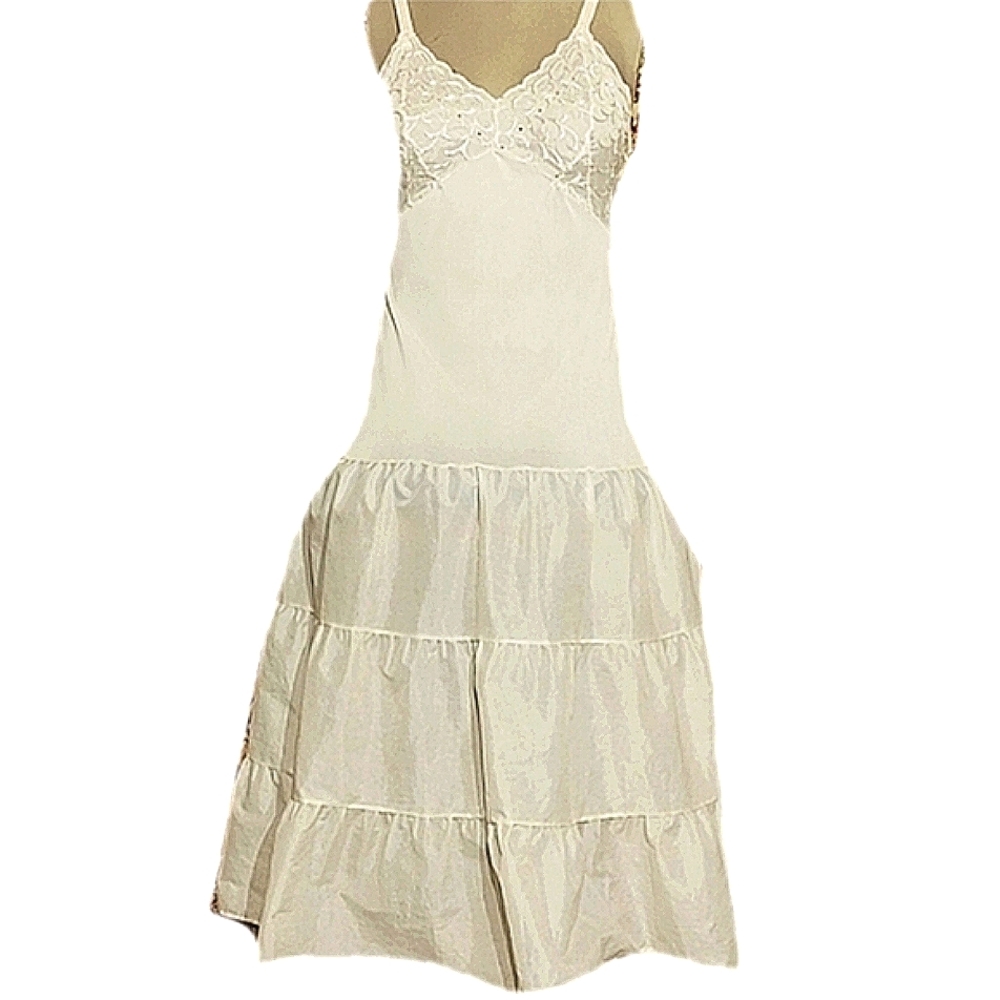 VTG horribly old 50's fabulous slip chemise